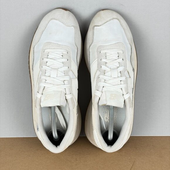 New Balance 237 Casual Lifestyle Sneakers Womens 8 White Gray Low Top Lace Up - Picture 9 of 10